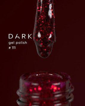 Гель лак Dark 111, 6ml 17620 фото