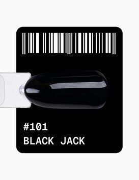 Гель-лак "Gel Polish" 12мл №101 - black jack 5906935708484 фото