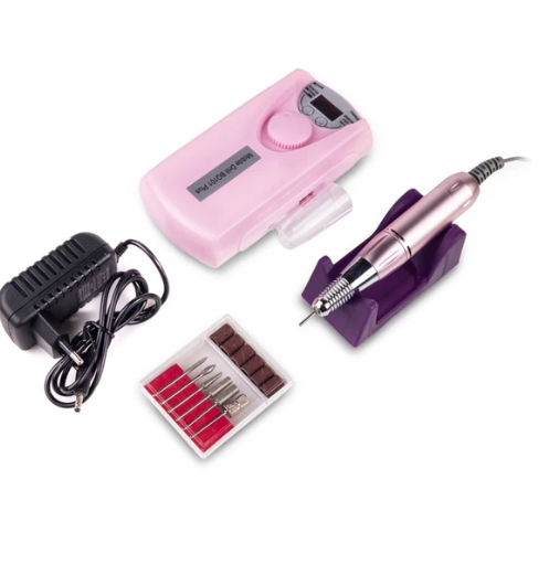 Фрезер Mobile Drill BQ-101 PINK на аккумуляторе (гарантия 3 мес.) 12079 фото