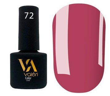 Гель лак Valeri №072, 6ml VA72 фото