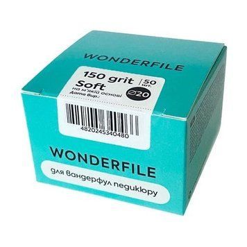 Сменные файлы на пене для диска 20мм Wonderfile(150грит) WFPDF20/150 фото
