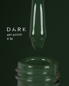 Гель лак Dark 034, 6ml 18818 фото