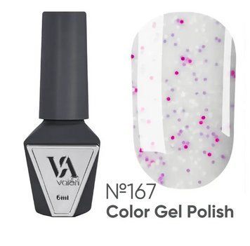 Гель лак Valeri Color,6ml №167 NVA167 фото