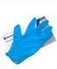 Перчатки Medicom SafeTouch Vitals Slim L 3.0g (блакитні) 13512 фото 4