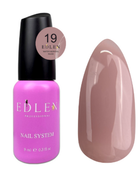 Edlen Water Acrygel Nude 9ml №19 18402 фото