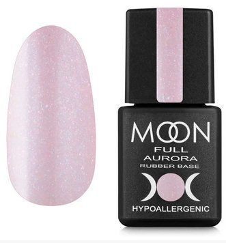 MOON FULL AURORA Shimer Rubber Base, 8 ml №2006 11830 фото