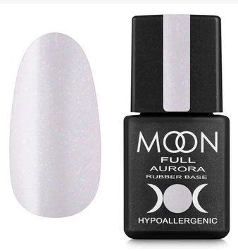 MOON FULL AURORA Shimer Rubber Base, 8 ml №2007 11831 фото
