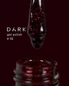 Гель лак Dark 112, 6ml 17621 фото