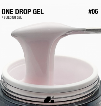 Гель для нарощування "One Drop Gel" 30г №06 - rose water 2101400443706 фото