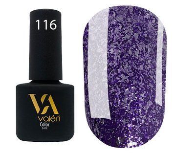 Гель лак Valeri №116, 6ml VA116 фото