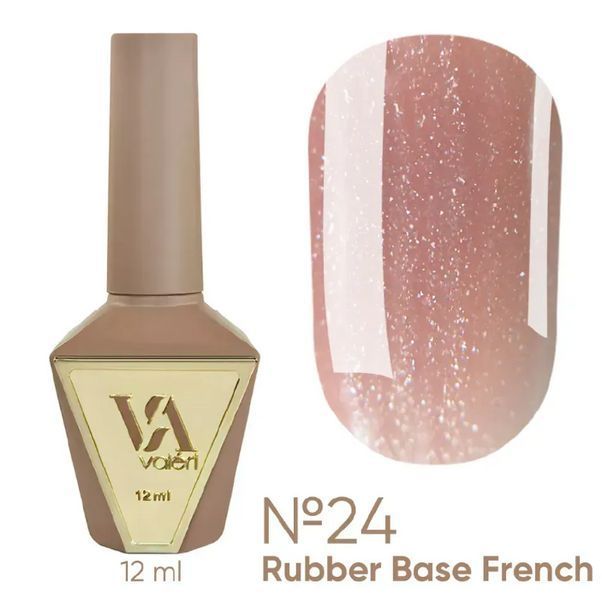 Valeri Rubber Base French, 12ml №024 NVFB12-24 фото