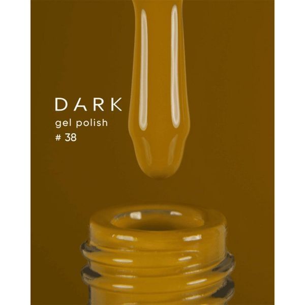 Гель лак Dark 38, 10ml 16443 фото