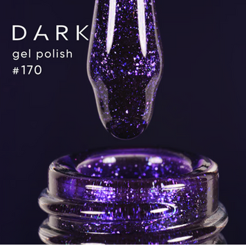 Гель лак Dark 170, 6ml 21897 фото