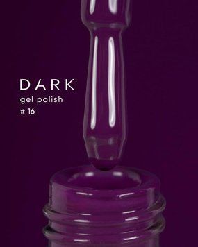 Гель лак Dark 016, 6ml 17570 фото