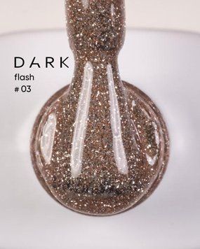 Dark Gel Polish Flash 03, 10ml 17711 фото