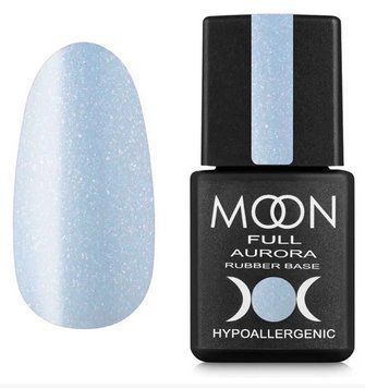 MOON FULL AURORA Shimer Rubber Base, 8 ml №2009 11845 фото