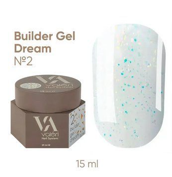 Valeri NEW Builder Gel Dream 15ml №02 NVDBG15-02 фото