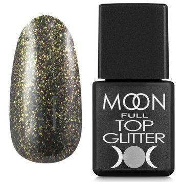 Топ GLITTER , 8 ml №02( Gold ) 7239 фото