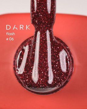 Dark Gel Polish Flash 06, 10ml 17714 фото