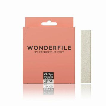 Файл-стрічка на піні для пилки Wonderfile 160*18 240гр (50)шт WFFT160/240 фото