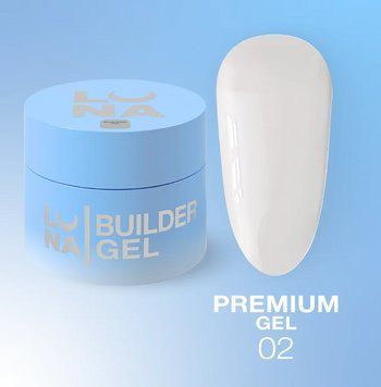 LUNA Гель для нарощування Premium Gel No2 15ml 323-2583-0499 фото