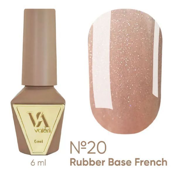 Valeri Rubber Base French, 6ml №020 NVFB6-20 фото