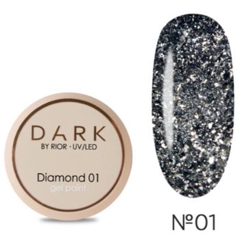 DARK Diamond Gel 01, 5ml 16407 фото
