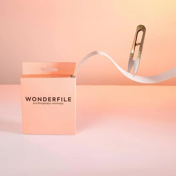 Сменные файл-лента  для пилки Wonderfile 160*18 150гр +ножицы WFGN160/150 фото