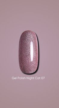 Гель лак Dark Night Cat 07, 6ml 19128 фото