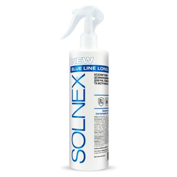 Антисептик SOLNEX Blue Line Long 500 ml 15985 фото