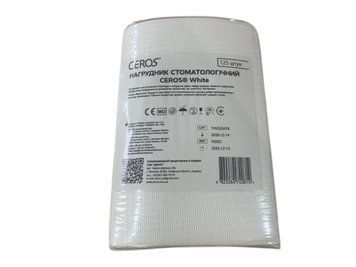 Нагрудник стоматологичный CEROS 33*45 Белый (125шт) 24420 фото