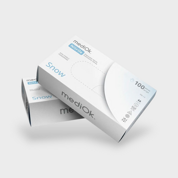 Рукавички MediOK WHITE M 19848 фото