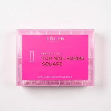 EDLEN Top nail Forms Salon Square 120шт 19099 фото