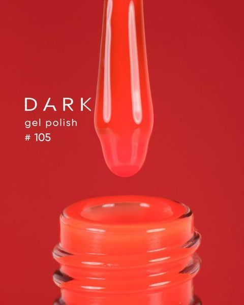Гель лак Dark 105, 6ml 16897 фото