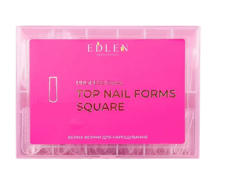 EDLEN Top nail Forms Salon Square 120шт 19099 фото