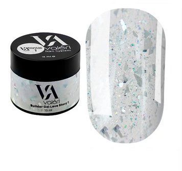 Valeri Builder Gel 15ml Love Story. №01 VBGLS15-01 фото