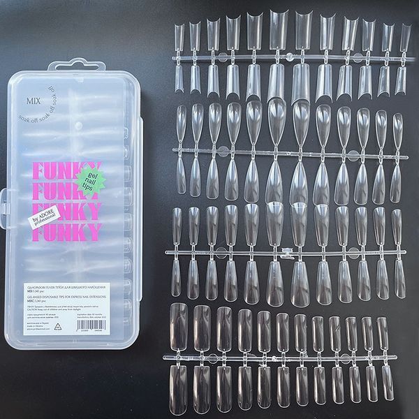 ADORE Гелевые типсы "Gel Nail Tips " - MIX 2101600049548 фото