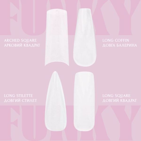ADORE Гелевые типсы "Gel Nail Tips " - MIX 2101600049548 фото
