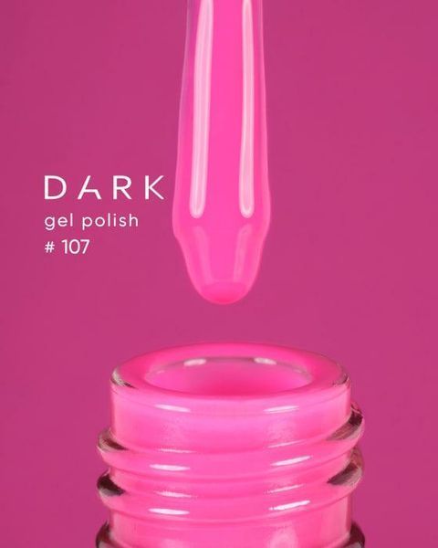 Гель лак Dark 107, 6ml 16899 фото