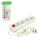 Удлинитель 3 розетки 3м+2USB  ALFUSB3M фото 2