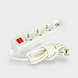 Удлинитель 3 розетки 3м+2USB  ALFUSB3M фото 1