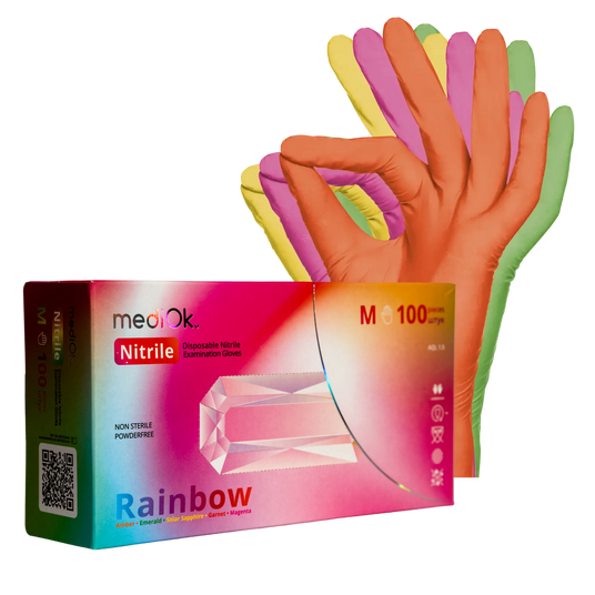 Рукавички MediOK RAINBOW M 19668 фото