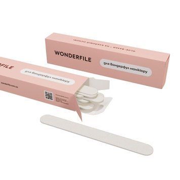 Абразиви для пилки на піні Wonderfile 130*15 240гр 20шт WFF130/240 фото