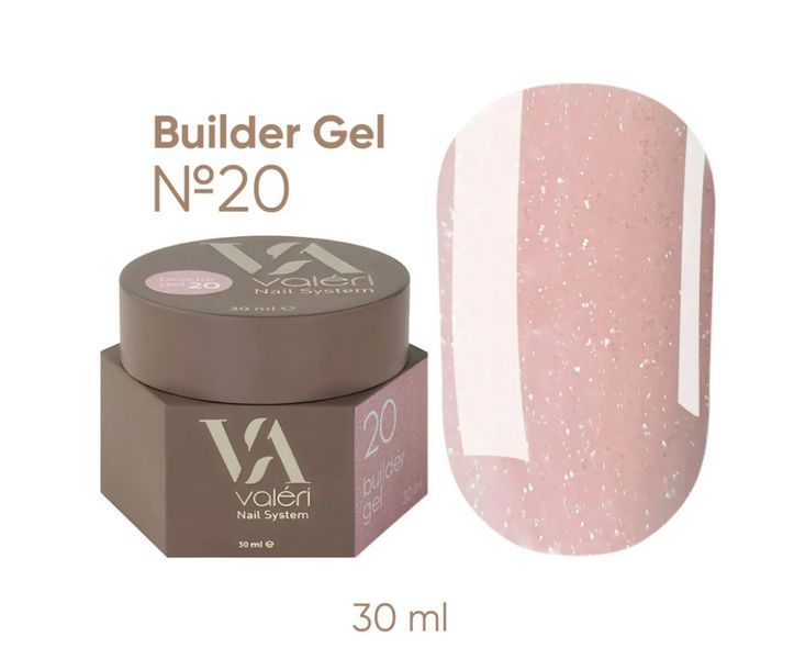 Valeri NEW Builder Gel 30ml №20 NVBG30-020 фото
