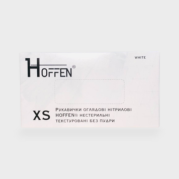 Перчатки HOFFEN Білі XS 3,5г 21114 фото