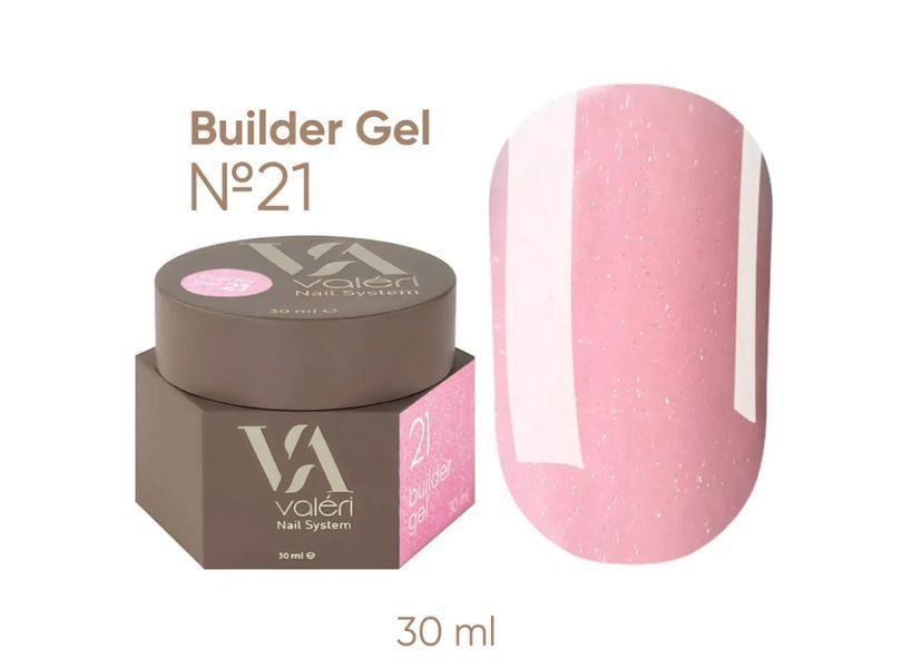 Valeri NEW Builder Gel 30ml №21 NVBG30-021 фото