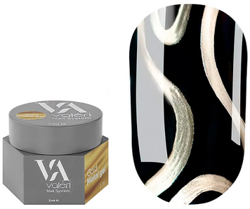 Valeri NEW Gold Metal Gel 5ml NVGMG5 фото