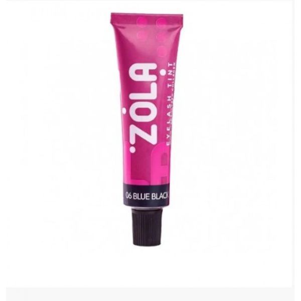 Zola краска для ресниц с коллагеном 15ml (06 сине-черная) 13121 фото