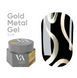 Valeri NEW Gold Metal Gel 5ml NVGMG5 фото 2
