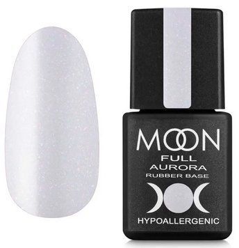 MOON FULL AURORA Shimer Rubber Base, 8 ml №2008 11832 фото